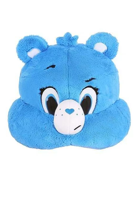 Hot FUN Costumes Care Bears Grumpy Bear Mascot Mask For Adults