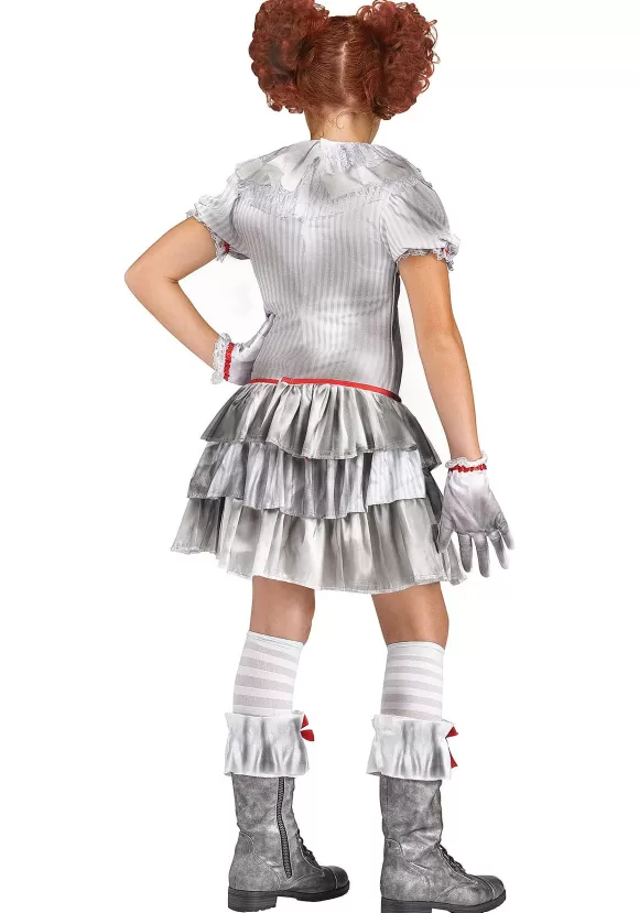 Clearance Fun World Carnevil Clown Costume For Girls