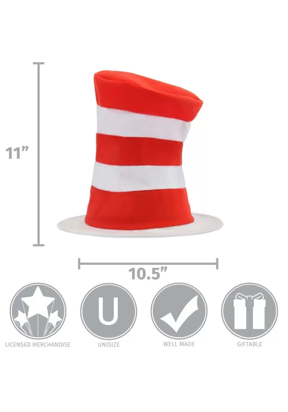 Flash Sale FUN Costumes Cat In The Hat Costume Hat For Kids