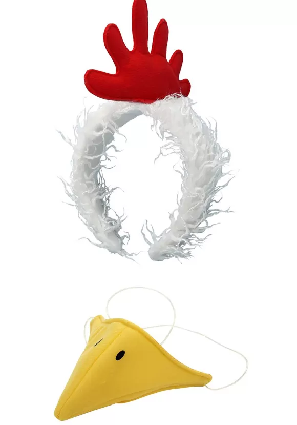 Discount FUN Costumes Chicken Plush Headband & Beak Kit