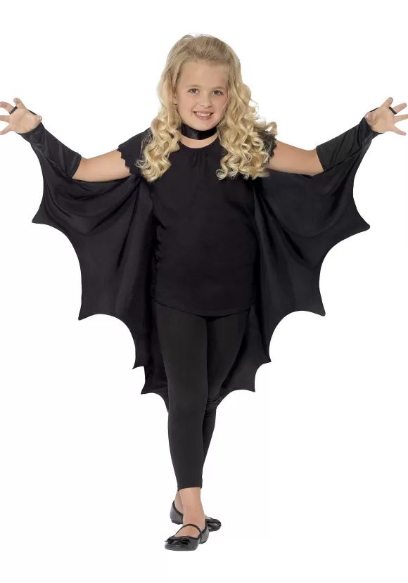 Discount Smiffys Child Black Bat Wings