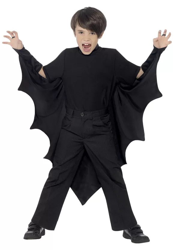 Discount Smiffys Child Black Bat Wings