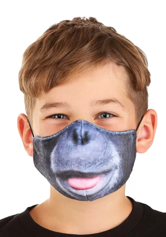 Sale FUN Costumes Child'S Gorilla Sublimated Face Mask