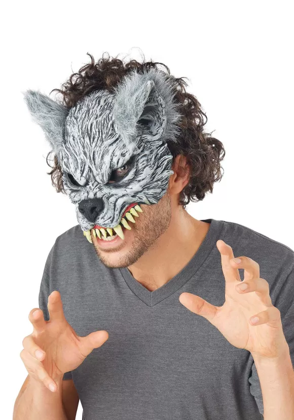 Cheap FUN Costumes Chinless Wolf Mask