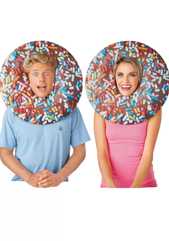 Fashion FUN Costumes Chocolate Sprinkle Adult Donut Mask