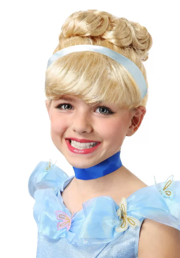 Discount FUN Costumes Cinderella Costume Wig For Girls