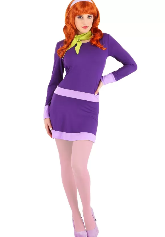 New Jerry Leigh Classic Scooby Doo Daphne Costume For Women