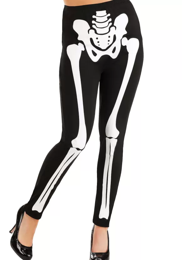 Shop FUN Costumes Classic Skeleton Leggings For Women