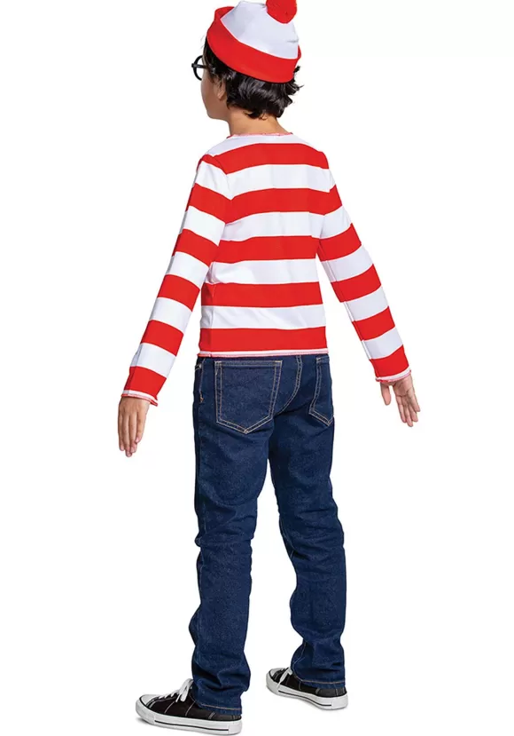 Shop Disguise Classic Where'S Waldo Costume For Kids