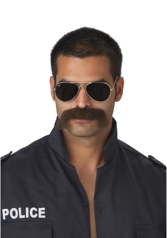 Sale California Costume Collection Cop Mustache