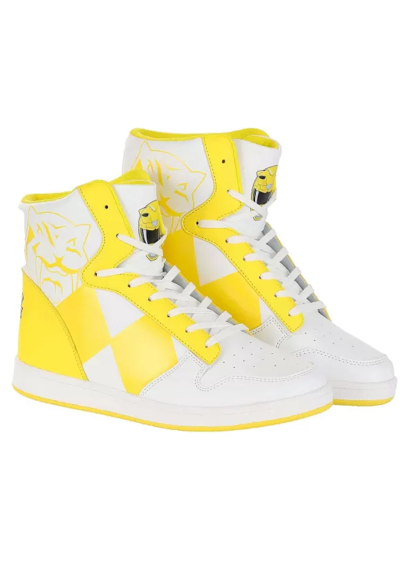 Best Sale FUN Wear Costume Inspired Yellow Power Rangers Sneakers