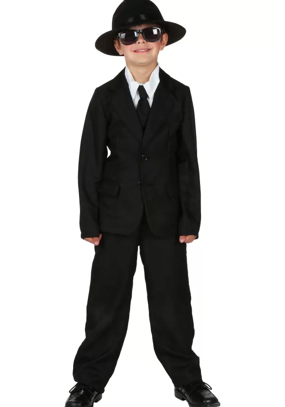 Clearance FUN Costumes Costume Kids Black Suit