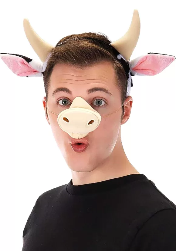 Outlet FUN Costumes Cow Ears And Tail Set