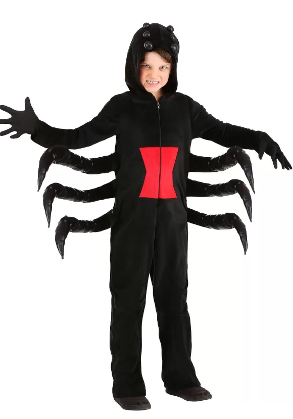 Clearance FUN Costumes Cozy Black Spider Costume For Kids