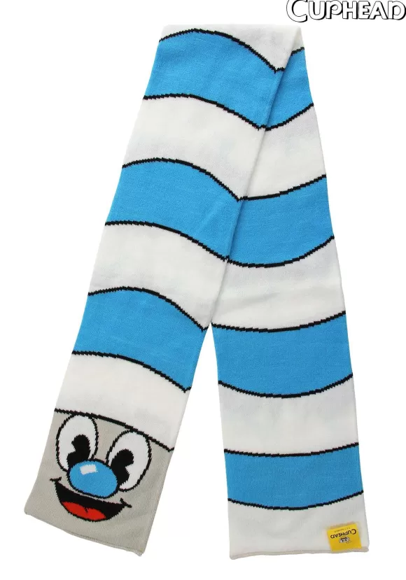 Discount FUN Costumes Cuphead "Mugman Straw" Knit Scarf