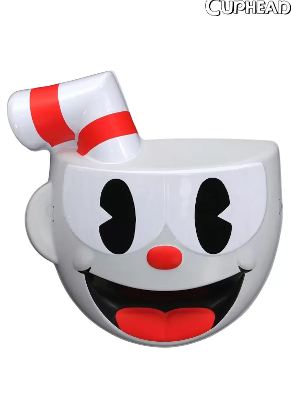 Online FUN Costumes Cuphead Vacuform Mask For Adults