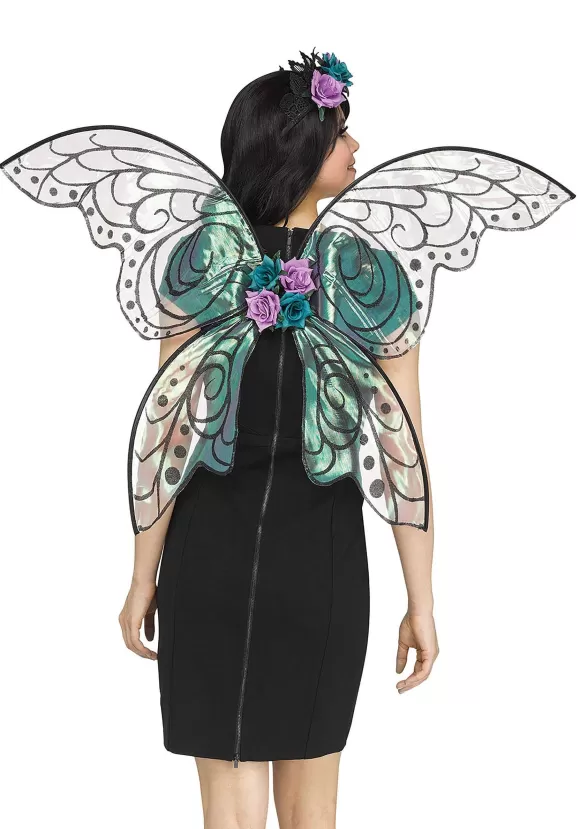 Best Sale Fun World Dark Fairy Wings Accessory