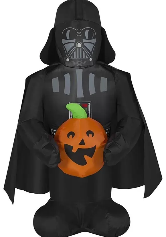 Sale J Marcus Darth Vader Star Wars Inflatable Holding Pumpkin