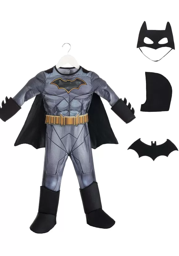 New Jerry Leigh Dc Comics Batman Deluxe Costume For Toddlers