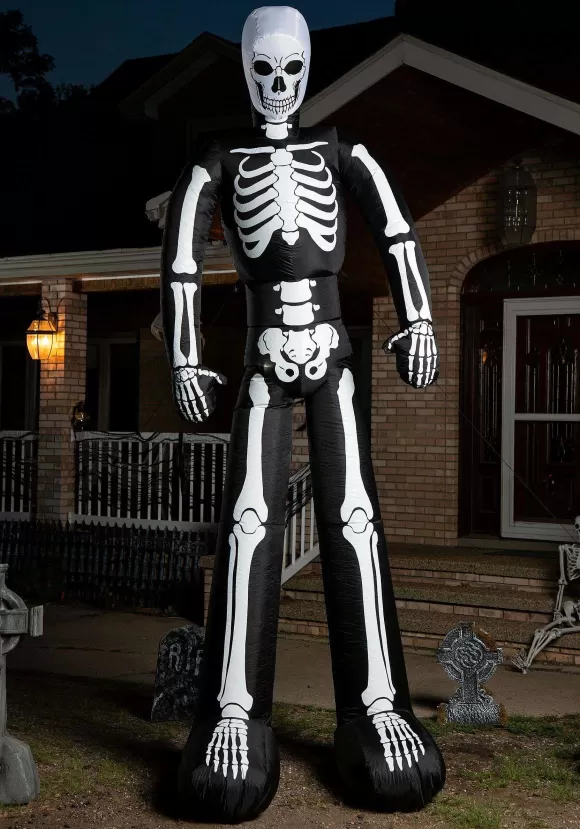 Flash Sale FUN Costumes Decorative 12 Foot Inflatable Skeleton