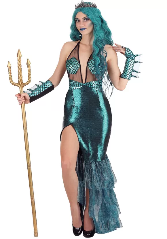 Best Sale FUN Costumes Deep Sea Mermaid Costume For Women