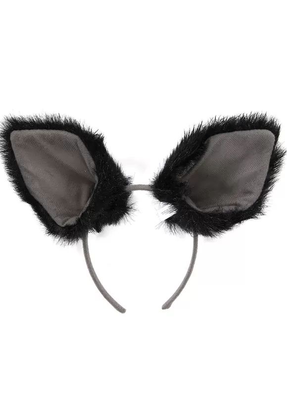 New FUN Costumes Deluxe Black Cat Ears Headband Costume Accessory