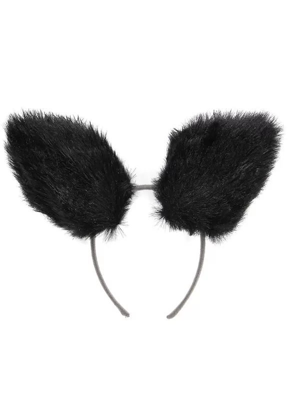 New FUN Costumes Deluxe Black Cat Ears Headband Costume Accessory