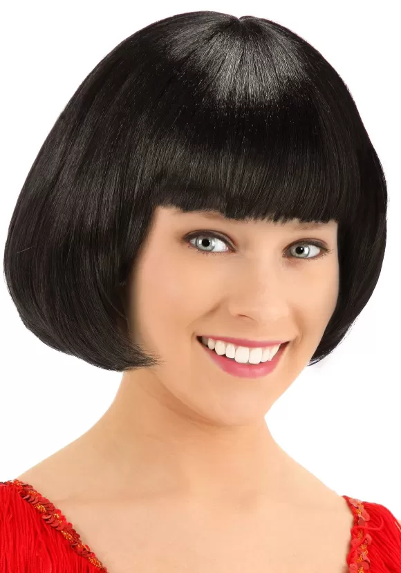 New FUN Costumes Deluxe Black Flapper Wig