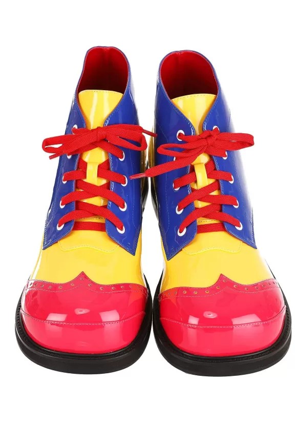 New FUN Costumes Deluxe Clown Shoes For Adults