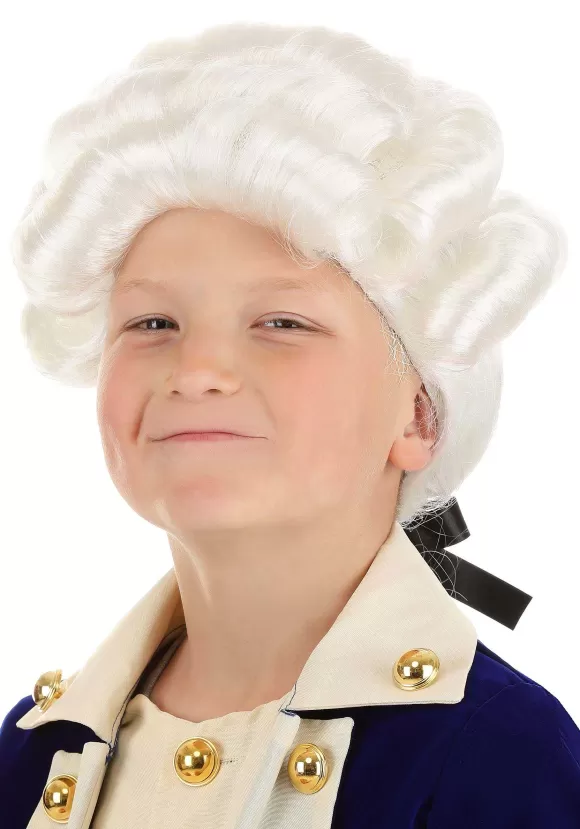 New FUN Costumes Deluxe Colonial Wig For Boys