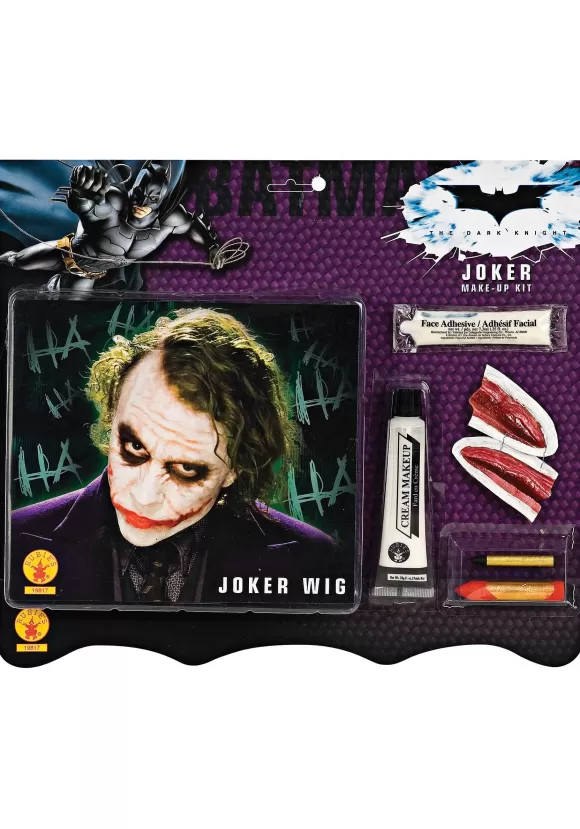 Hot Rubies Costume Co. Inc Deluxe Joker Wig & Makeup Kit