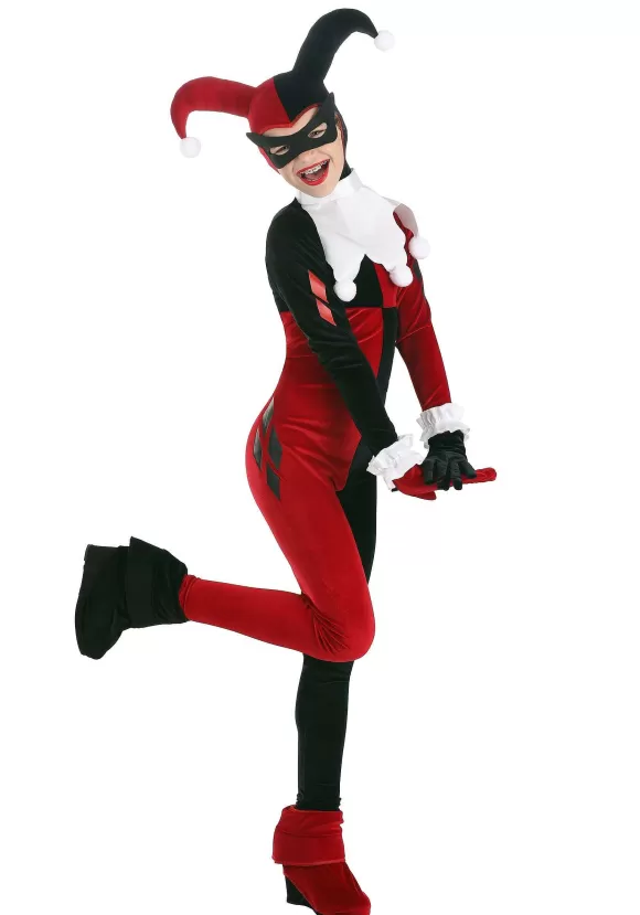 Clearance Jerry Leigh Deluxe Kid'S Harley Quinn Costume