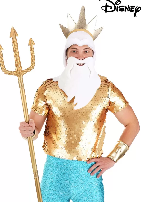 Clearance FUN Costumes Deluxe King Triton Costume Kit For Men