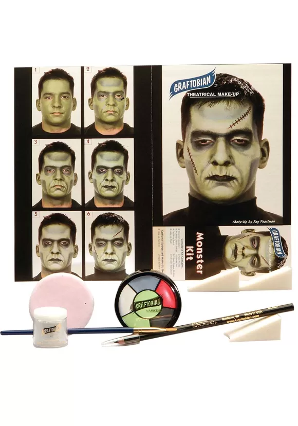 Fashion Graftobian Make-Up Co. Deluxe Monster Adult Makeup Kit