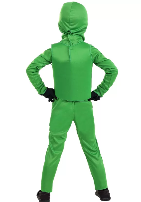 Discount FUN Costumes Deluxe Toddler Green Ninja Master Costume