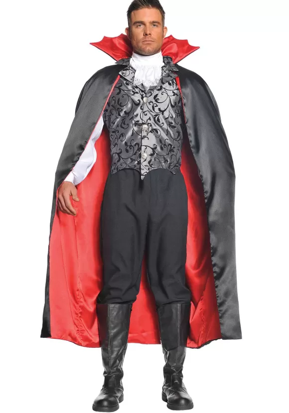 Hot Underwraps Deluxe Vampire Cape For Adults