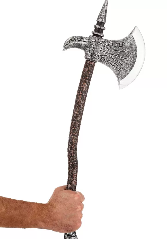 Cheap FUN Costumes Deluxe Viking Spear Axe Prop Weapon