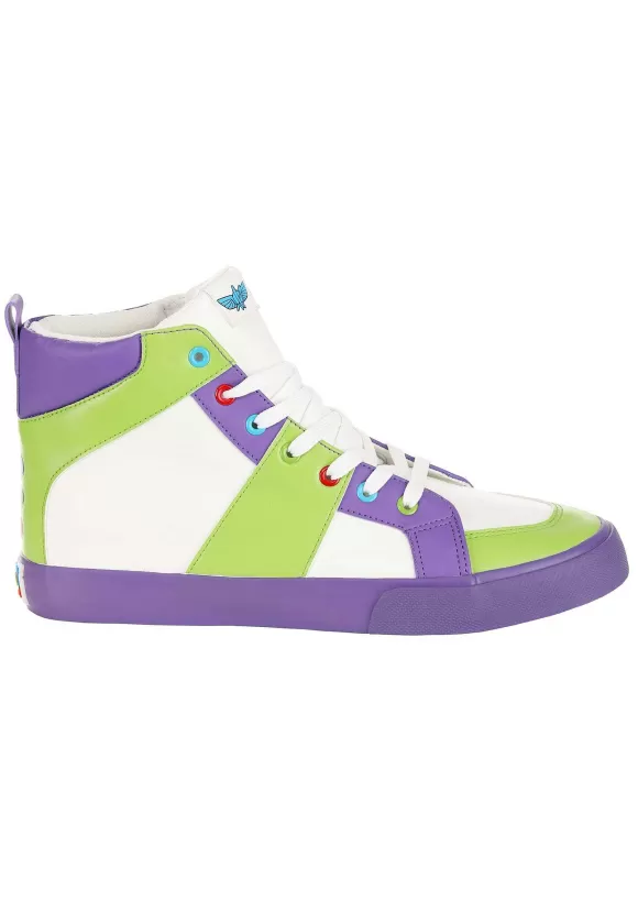 Discount Ground Up Disney Buzz Lightyear High Top Shoes For Men