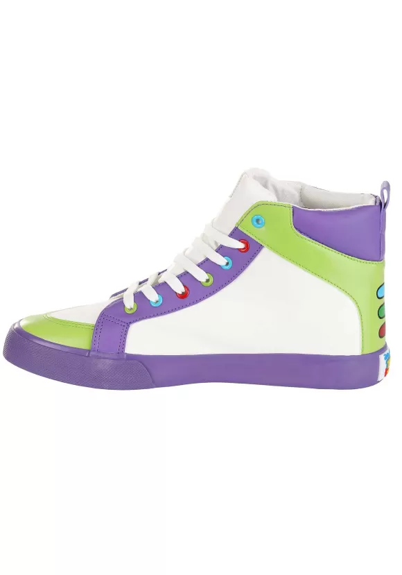 Discount Ground Up Disney Buzz Lightyear High Top Shoes For Men