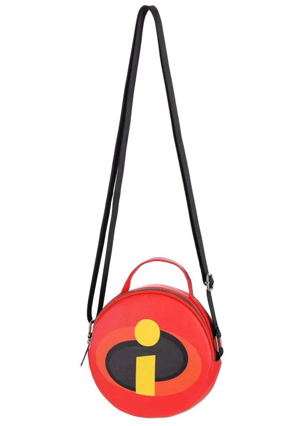 Online Buckle-Down Disney Incredibles Logo Round Crossbody Bag