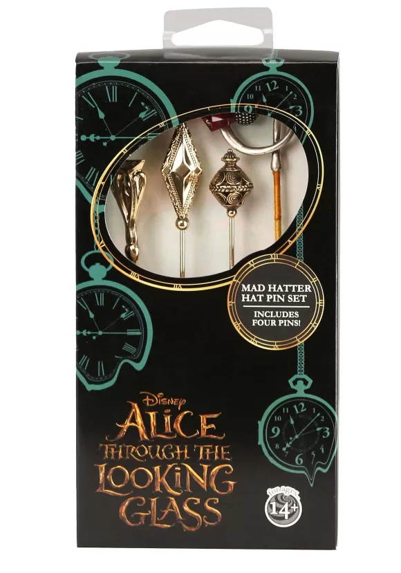 Discount FUN Costumes Disney Mad Hatter Alice In Wonderland Pin Set