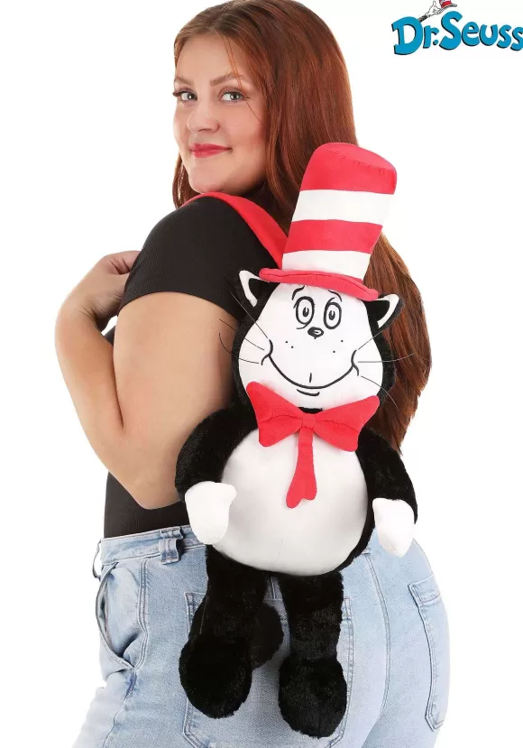 Clearance FUN Costumes Dr. Seuss Cat In The Hat Plush Backpack