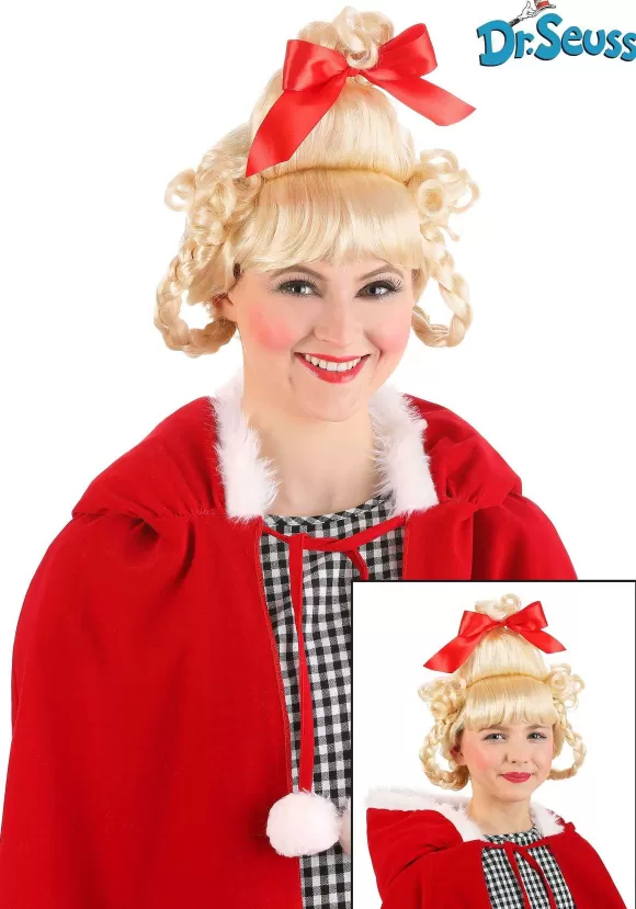 Store FUN Costumes Dr. Seuss Cindy Lou Who Christmas Girl Wig