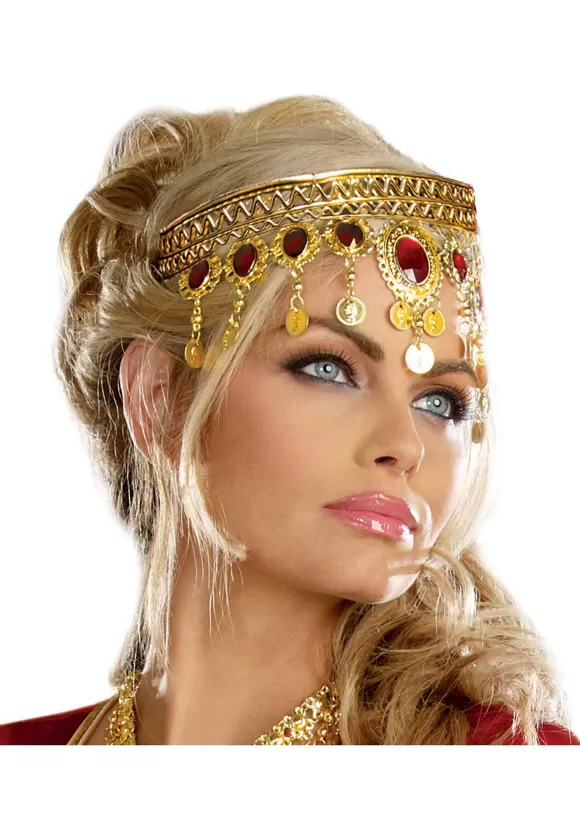 Flash Sale Dreamgirl Dripping Rubies Headpiece For Women