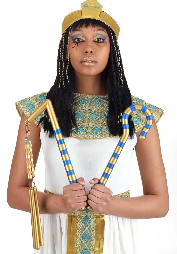 Hot FUN Costumes Egyptian Crook And Flail Accessory