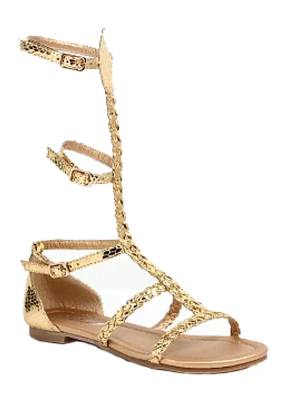 Best Ellie Egyptian Gold Sandals For Girls