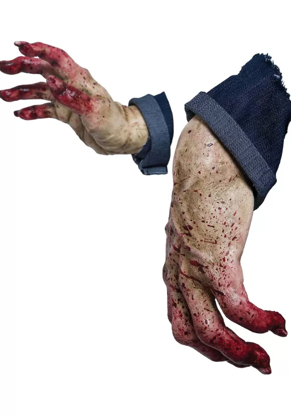 Outlet Ghoulish Productions Emerging Zombie Hand Decoration