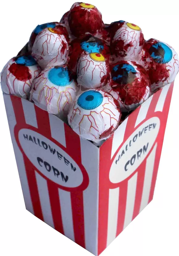 Outlet Funny Fashions Eyeball Popcorn Halloween Prop