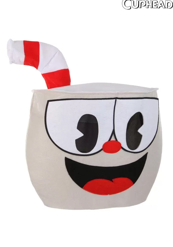 Best FUN Costumes Felt Cuphead Character Head