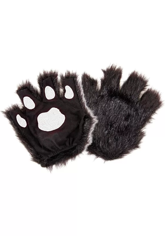 Shop FUN Costumes Fingerless Black Paws